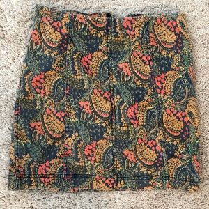 Free People mini skirt